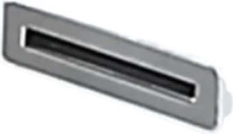 Накладка сливного гарнитура Abber AB0001 (хром)