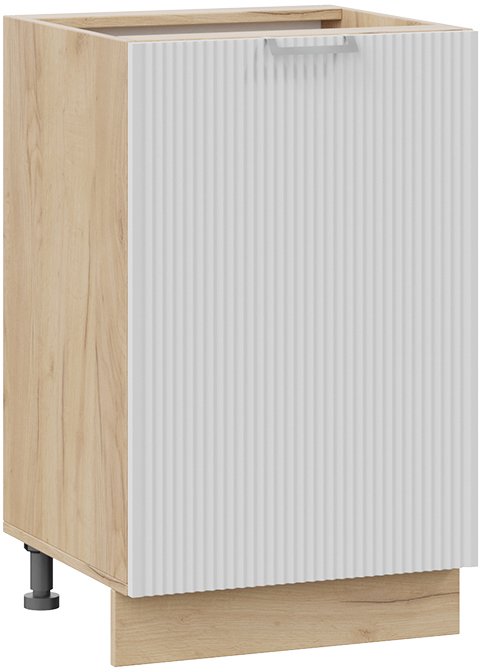 

Шкаф напольный Трия Кимберли 1Н5 (дуб крафт золотой/сноу)