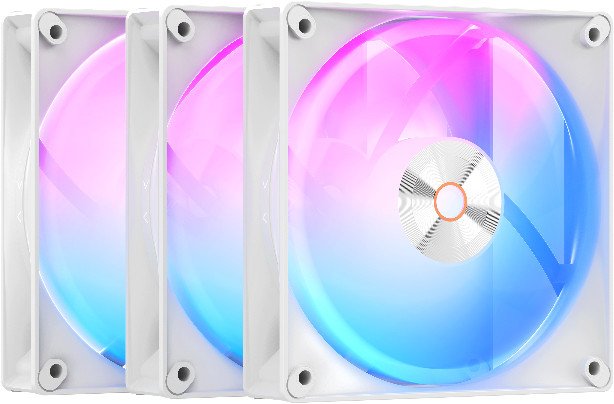 Комплект вентиляторов для корпуса Ocypus Delta F12 WH ARGB 3IN1