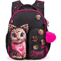Школьный рюкзак SkyName R9-13 + брелок мишка + значки