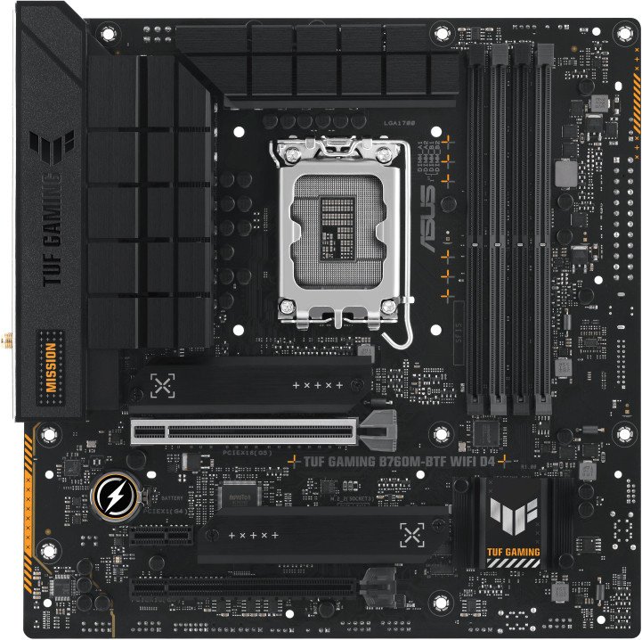 

Материнская плата ASUS TUF Gaming B760M-BTF WIFI D4
