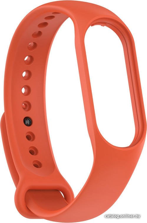 Ремешок Rumi силиконовый для Xiaomi Smart Band 7 (оранжевый)