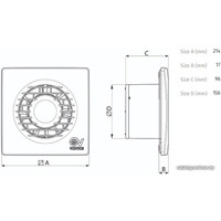 Осевой вентилятор Vortice Punto Filo MF 150/6