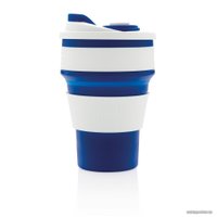 Термокружка Xindao P432.605 350 мл (синий/белый)