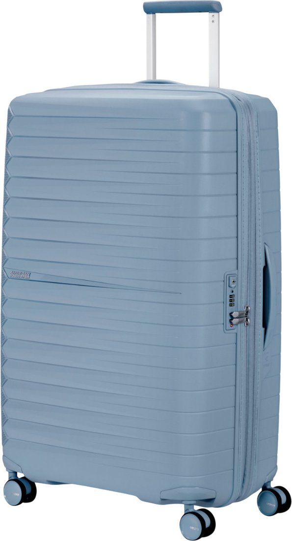 Чемодан-спиннер American Tourister FastForward Steel Blue (78 см)