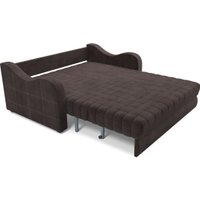 Диван Мебель-АРС Аккордеон Барон №4 ППУ 120x200 (коричневый кордрой)