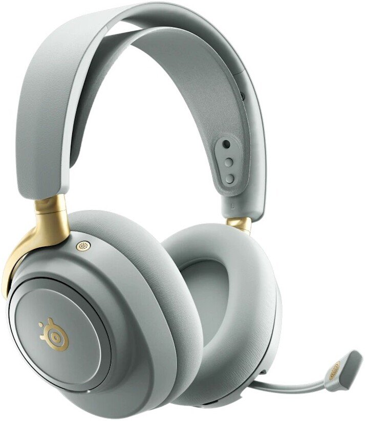 

Наушники SteelSeries Arctis Nova Elite (серый/золотистый)