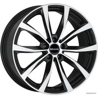 Литые диски MAK Wolf 18x8" 5x108мм DIA 72мм ET 45мм Black Mirror