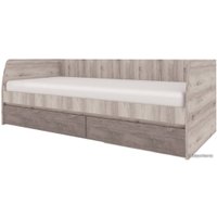 Кровать Anrex Jazz 90-2 90x200 (каштан найроби/оникс)