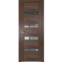 Межкомнатная дверь ProfilDoors 2.81XN R 70x200 (салинас темный, стекло прозрачное)