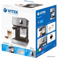 Рожковая кофеварка Vitek VT-1516 SR