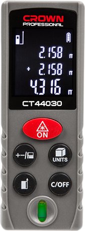 

Лазерный дальномер Crown CT44030