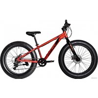 Велосипед Novatrack Fatbike 24 2024 24AHD.SUV.13RD4 (терракотовый)