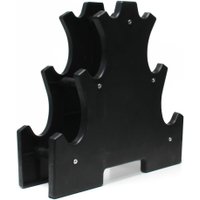 Гантельный ряд AMETIST Fitnes Composit 12 кг с подставкой (2x1кг, 2x2кг, 2x3кг)