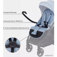 Коляска прогулочная «книга» Rant Mowbaby Smart MB101 2023 (blue)