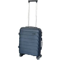 Чемодан-спиннер DoubleW YF-PP02 (S, серо-голубой)