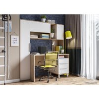 Стол Mobi Комфорт 12.95 (дуб сонома/белый PE шагрень)