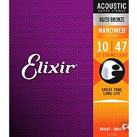Струны для гитары Elixir Strings 11152 10-47