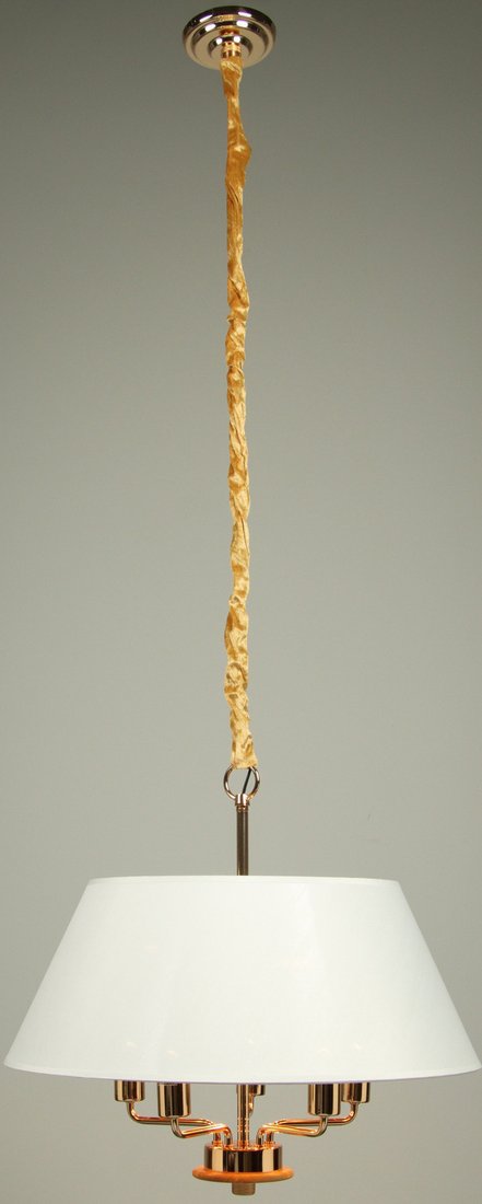 

Подвесная люстра BayerLux Ребекка 10777125 (белый/золото)