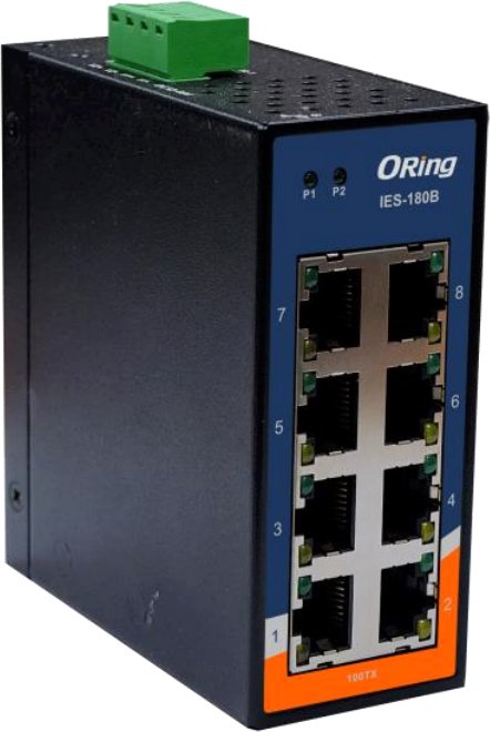 

Неуправляемый коммутатор ORing IES-180B