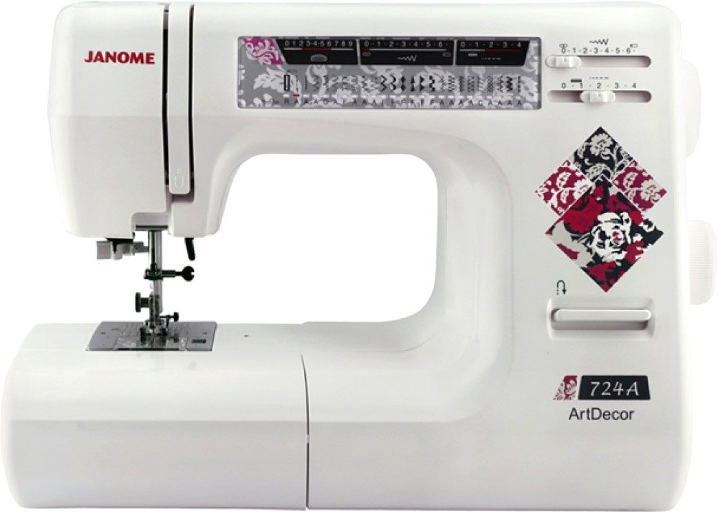 

Электромеханическая швейная машина Janome ArtDecor 724A