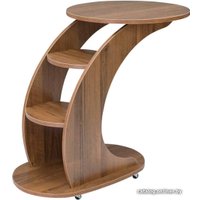 Журнальный столик Мебелик Стелс (орех)