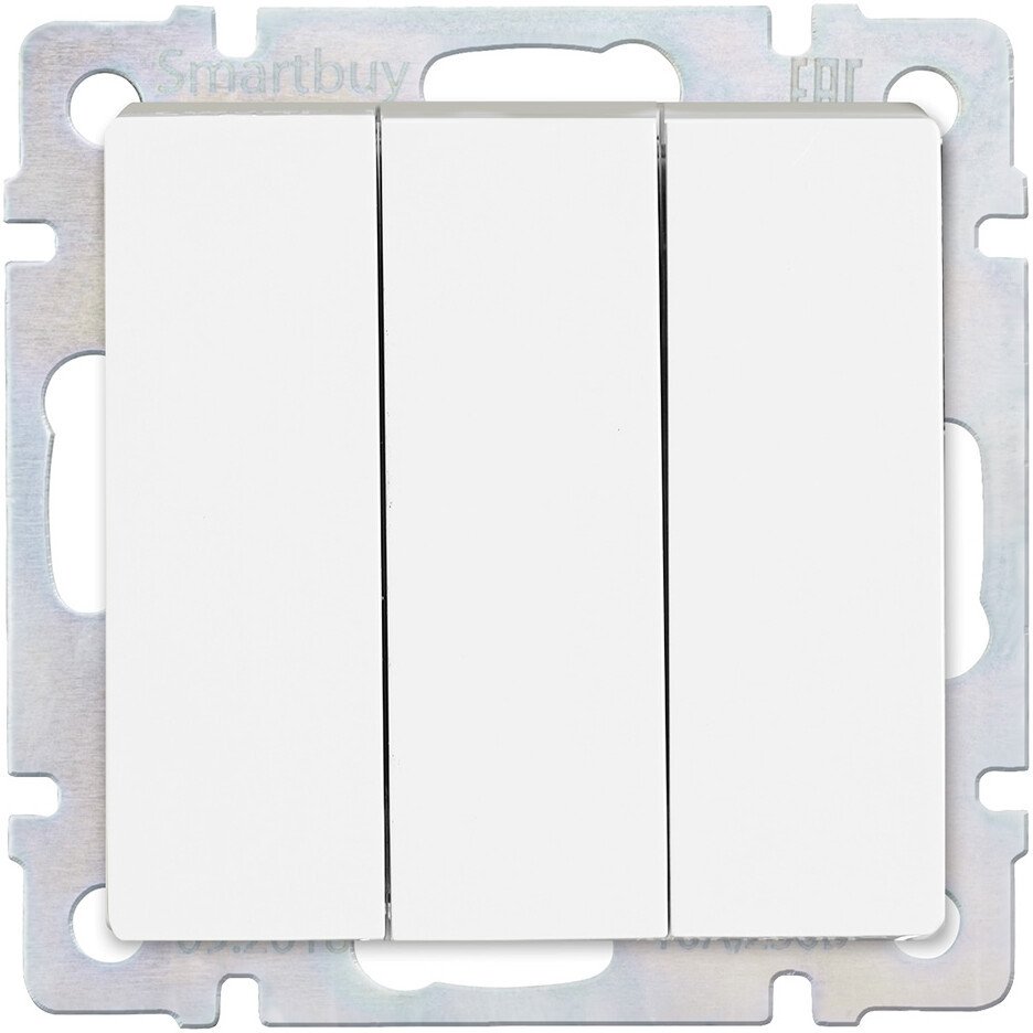 Выключатель Smart Buy SBE-05w-10-SW3-0 (белый)