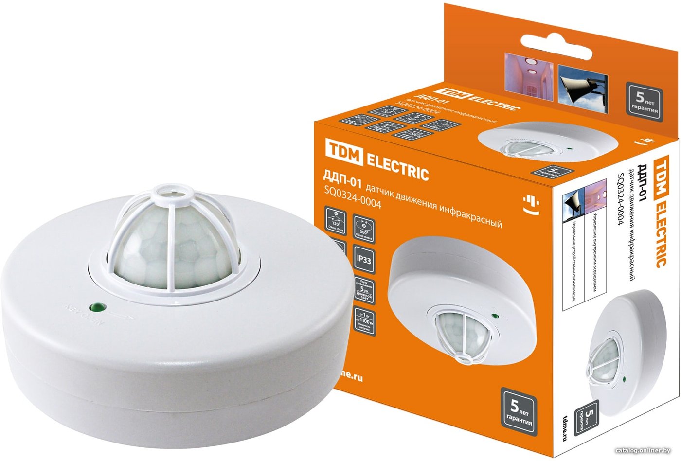 Датчик движения TDM Electric ДДП-02 SQ0324-0005