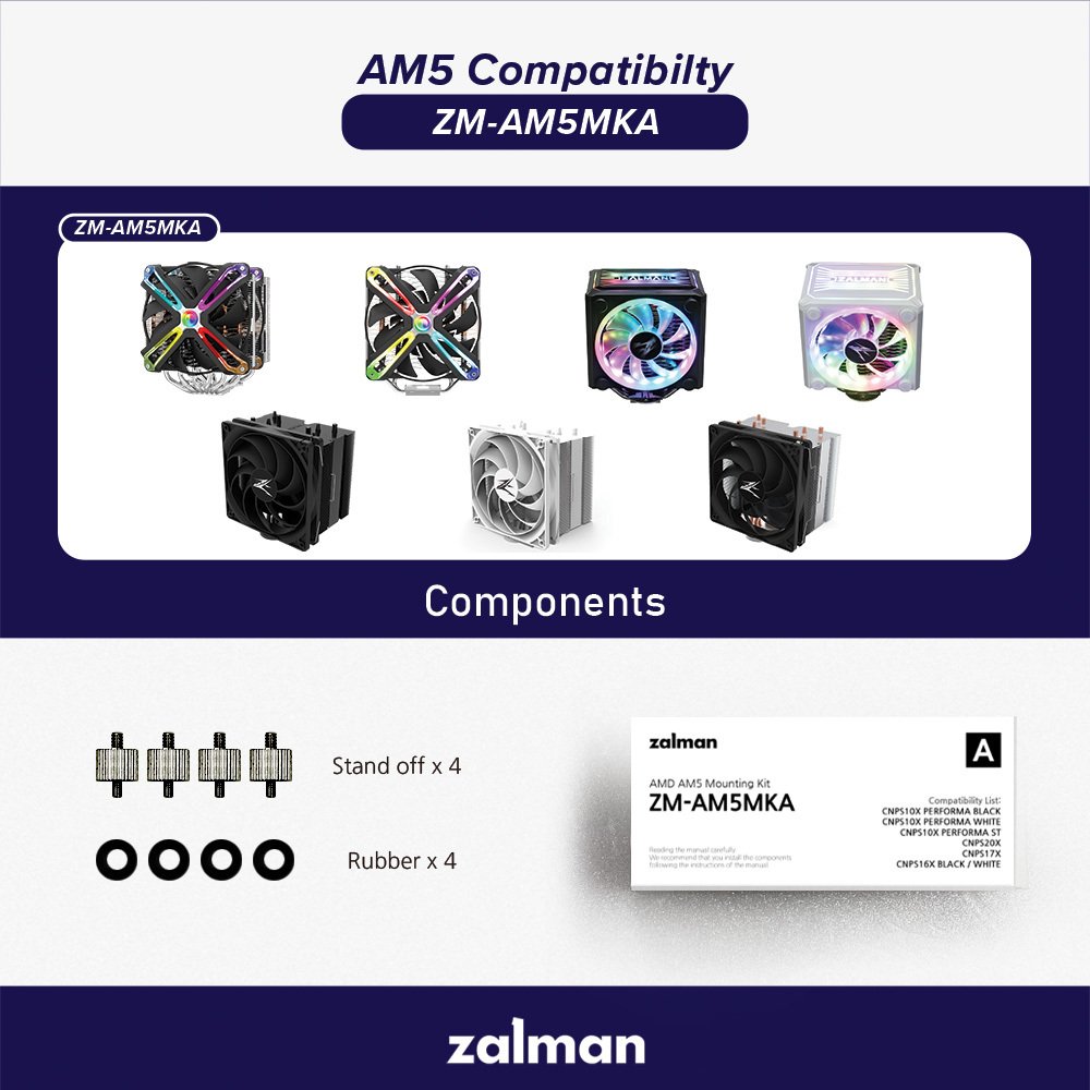 

Комплект креплений Zalman ZM-AM5MKA