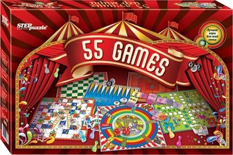 Настольная игра Step Puzzle 55 лучших игр мира