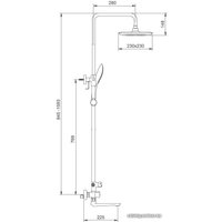 Душевая система  Gappo G2449