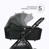 Универсальная коляска Tomix Walker BD101B (2 в 1, black)