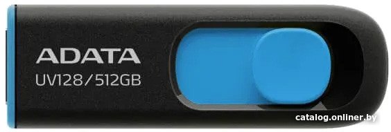 ADATA DashDrive UV128 512GB (czarny/niebieski)