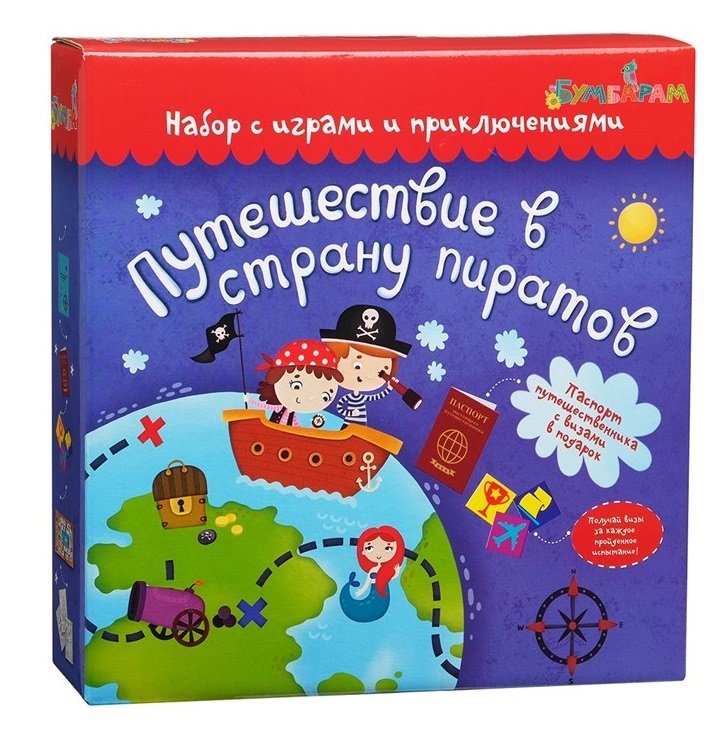 

Детская настольная игра Bumbaram Путешествие в страну пиратов tr-202