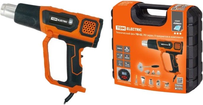 

Промышленный фен TDM Electric Алмаз ТФ-02 SQ1029-0102