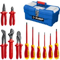 Электромонтажный набор Зубр Профессионал 2214-H12_z01 (12 предметов)