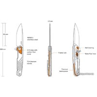 Складной нож Ruike M875-TZ