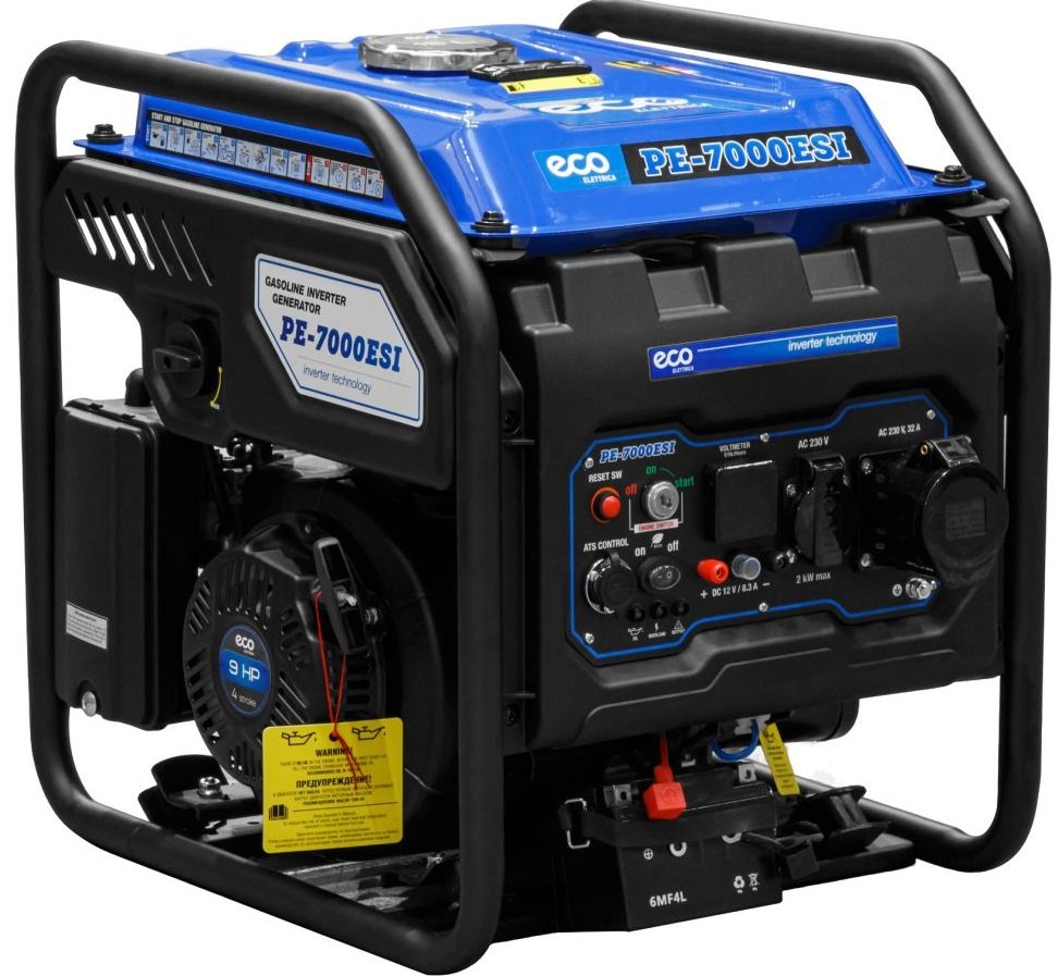 

Бензиновый генератор ECO PE-7000ESI