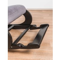 Кресло-качалка Glider Экси М (темно-серый/венге)