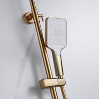 Душевая система  Shevanik S4436G (золотой сатин)