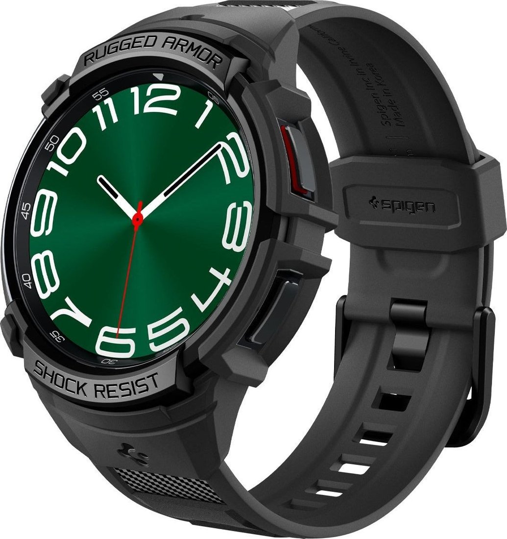 

Ремешок Spigen Rugged Armor Pro для Galaxy Watch6 Classic (47 мм) (черный)