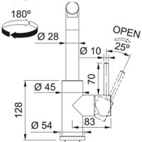 Смеситель Franke Smart Glenda 115.0706.986