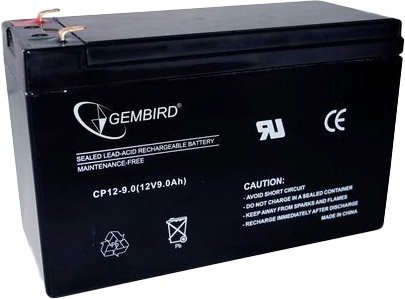 

Аккумулятор для ИБП Gembird BAT-12V9AH