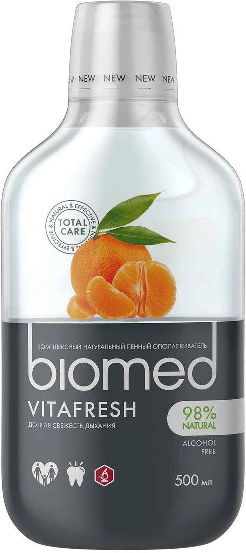 

Ополаскиватель для полости рта biomed Vitafresh 500 мл