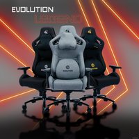 Игровое (геймерское) кресло Evolution Legend (серый)