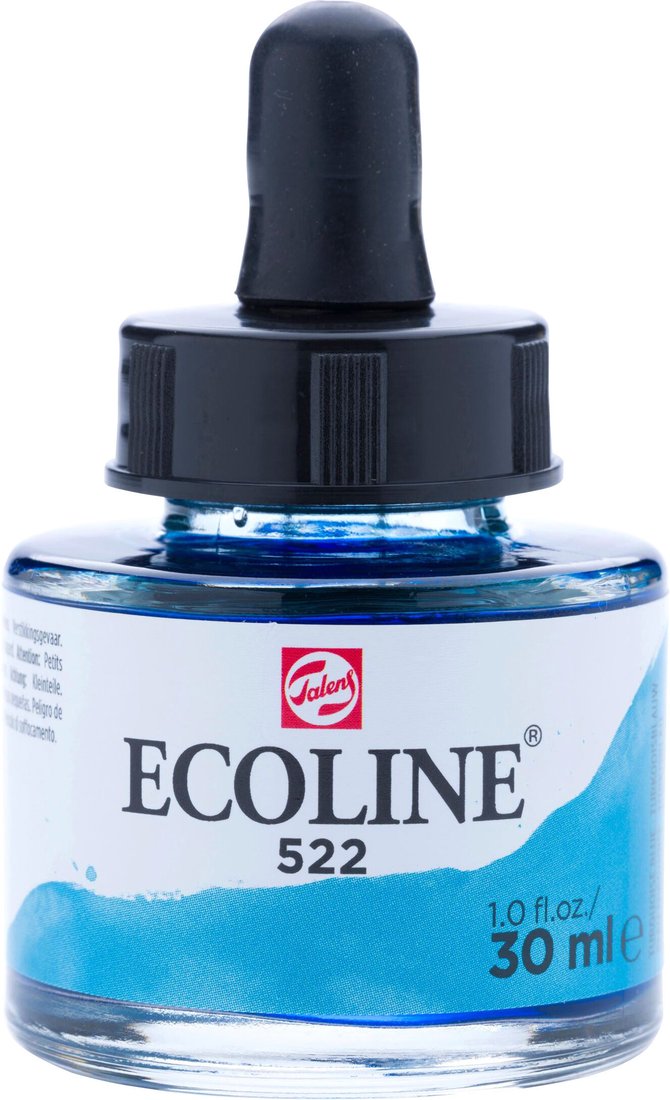 

Акварельная краска Ecoline 522 11255221 (бирюзовый)