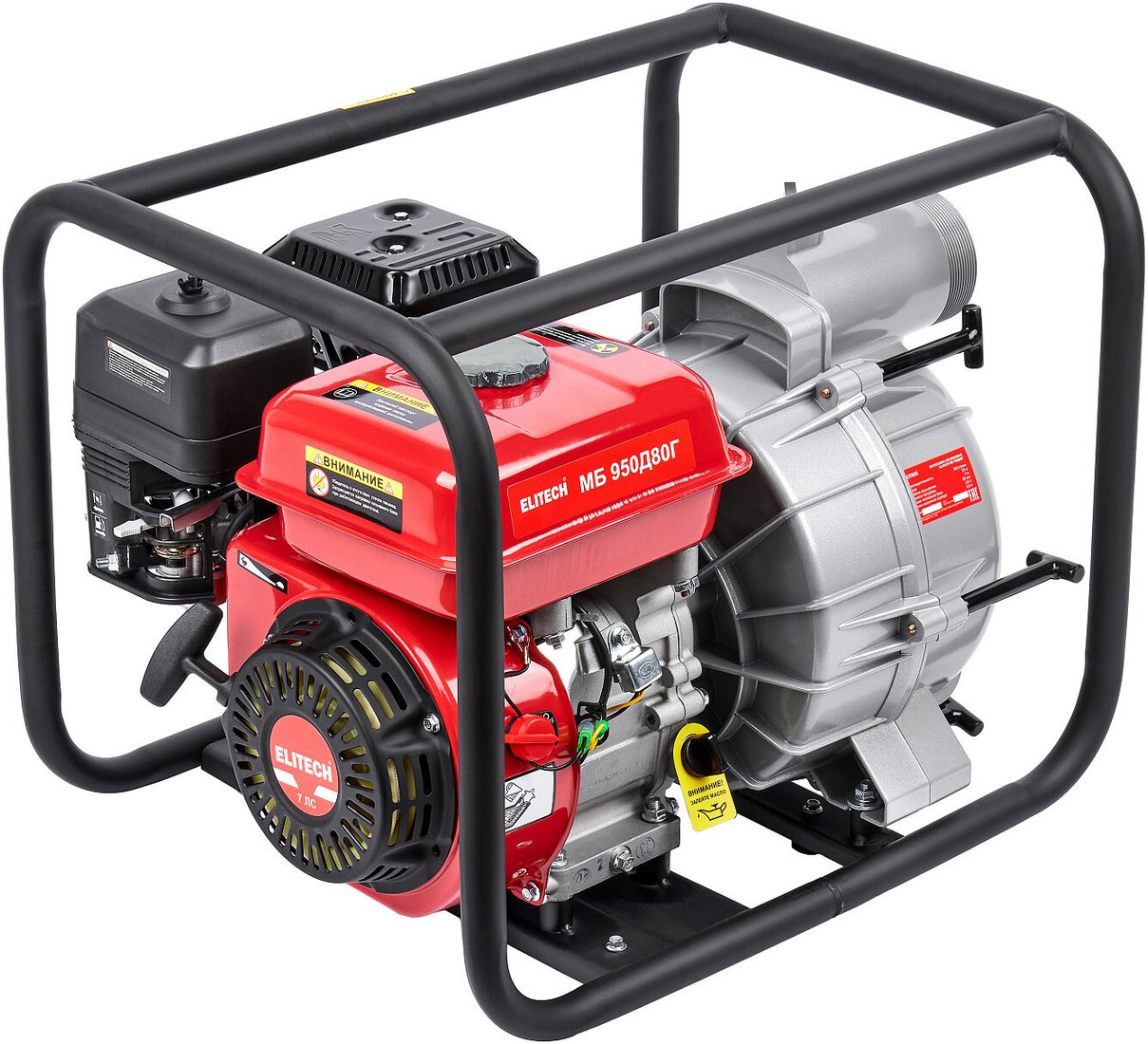 Мотопомпа ELITECH МБ 950 Д 80 Г