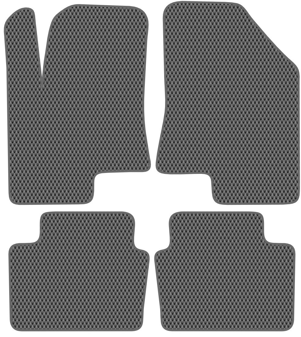 

Комплект ковриков для авто Alicosta Changan CS35 Plus I (suv) 2018 - 2021 (серый, ромб)