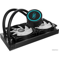 Жидкостное охлаждение для процессора DeepCool GAMMAXX L240T Blue DP-H12RF-GL240TB