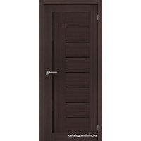 Межкомнатная дверь el'Porta Порта-29 Black Star 90x200 см (Wenge Veralinga)